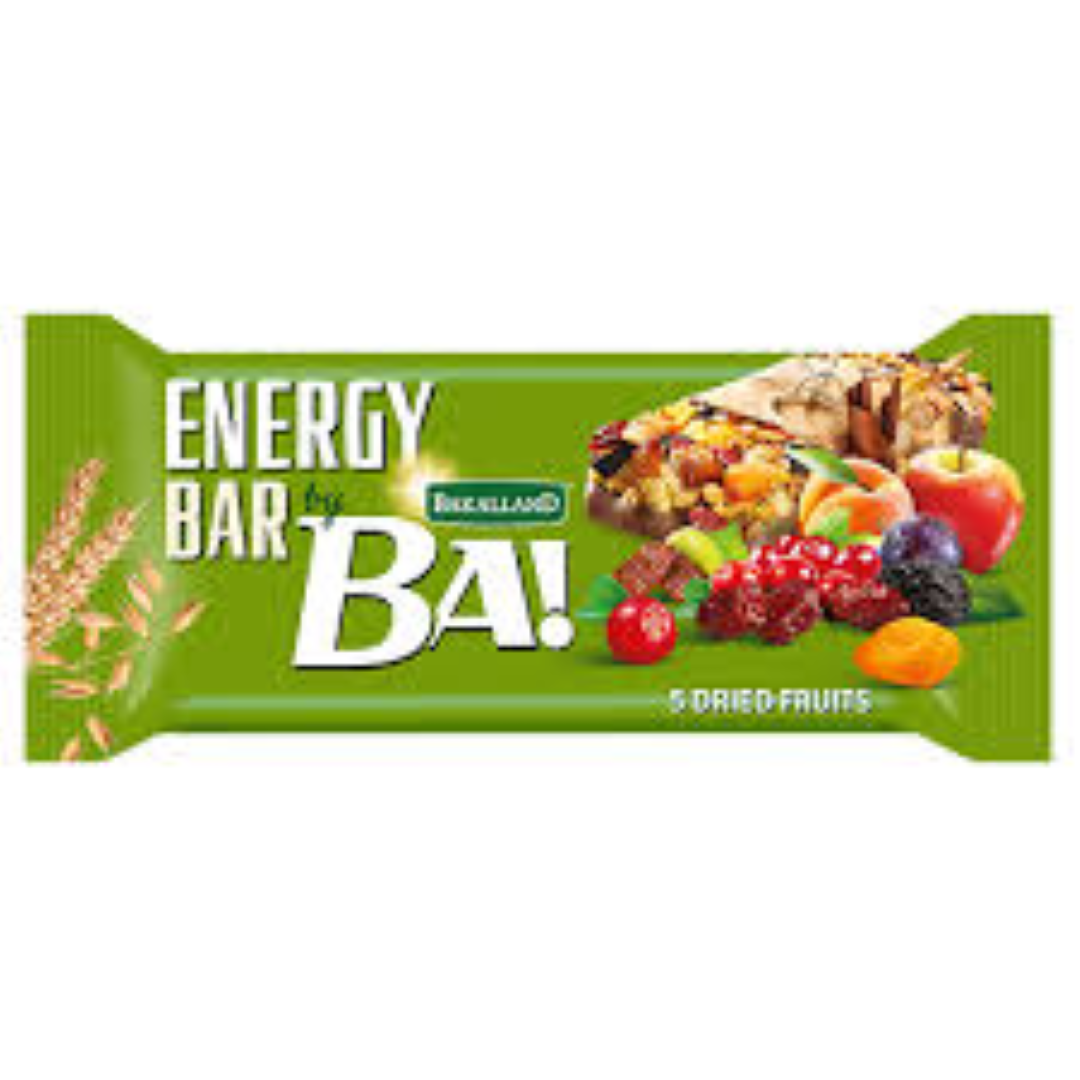 BAKALLAND BA ENERGY BAR 5 DRIED FRUIT 40G